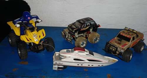 Large Selection of untested Remote toys